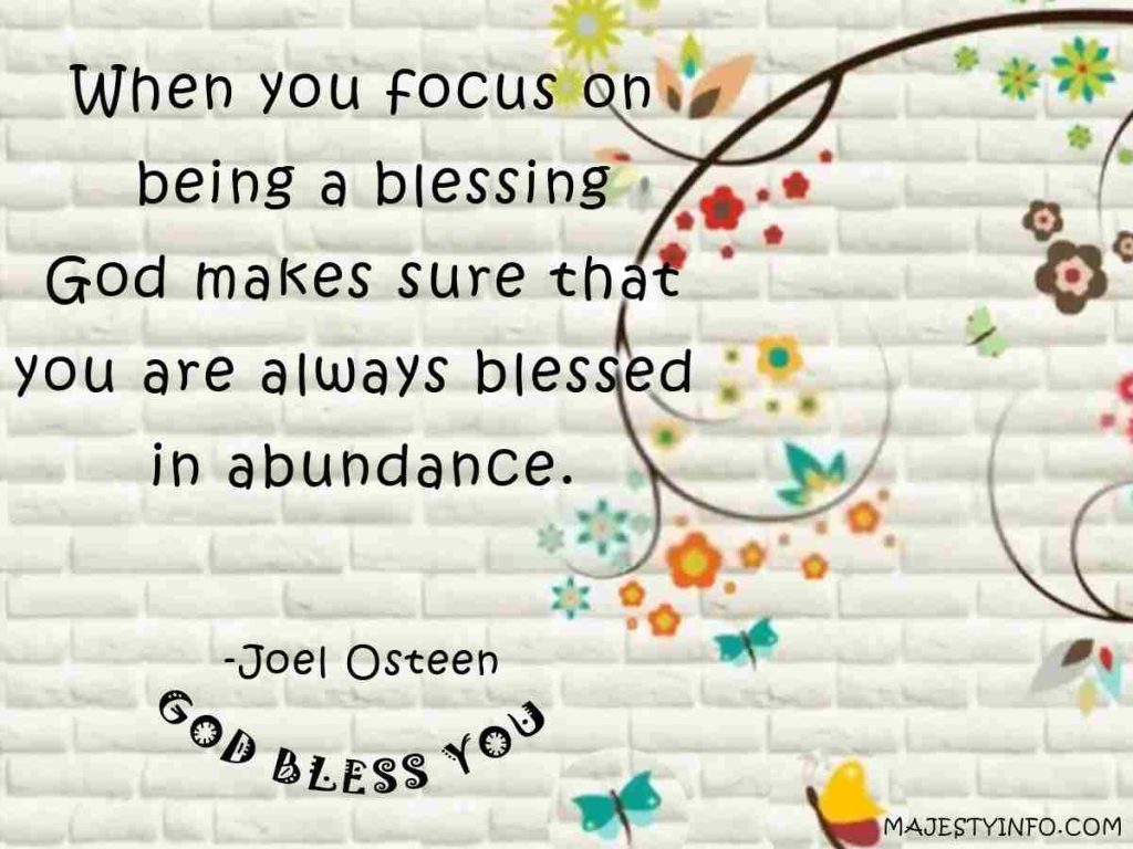 God's Blessings And God Bless You Quotes - With Beautiful Images